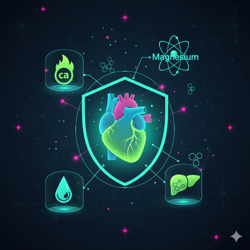 Más allá de los músculos: Protege tu corazón y metabolismo con Magnesio 🛡️🏃